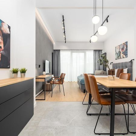 Margi Ether Apartament Lux Pool Balcony シュチェチン エクステリア 写真