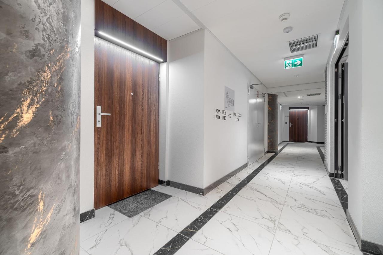 Margi Ether Apartament Lux Pool Balcony シュチェチン エクステリア 写真