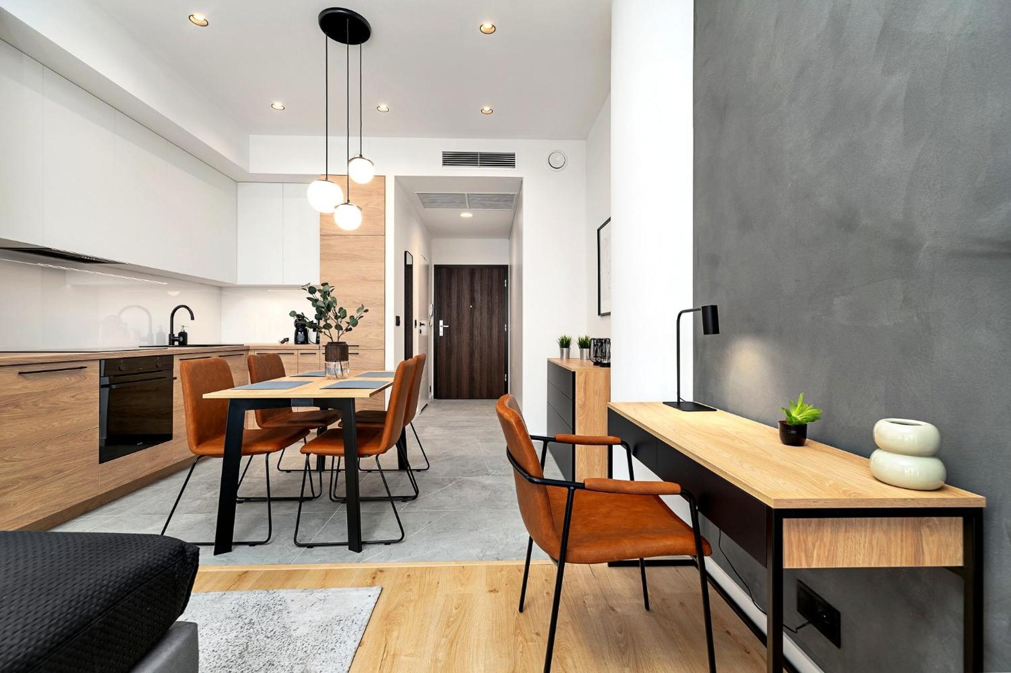 Margi Ether Apartament Lux Pool Balcony シュチェチン エクステリア 写真