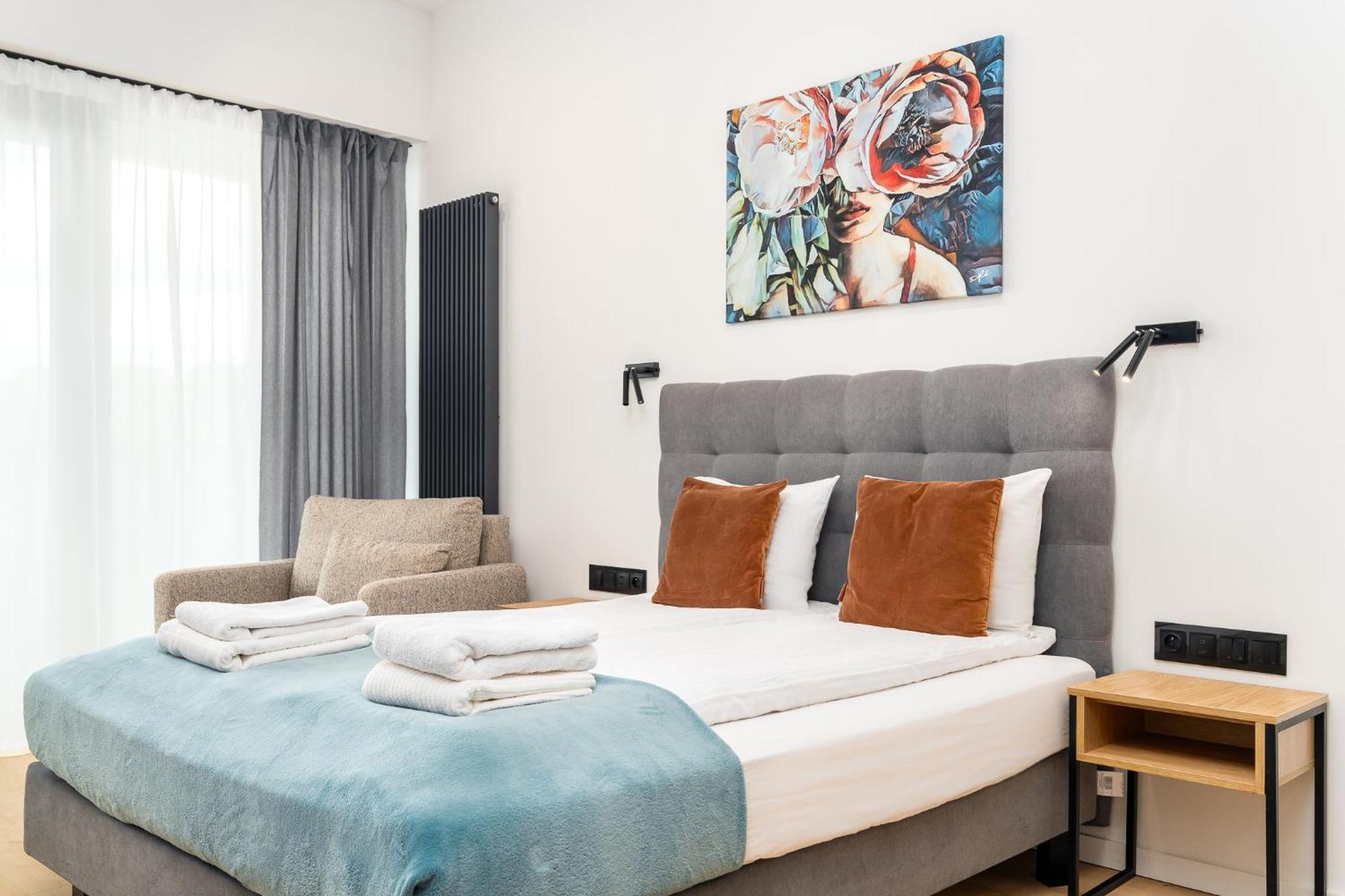 Margi Ether Apartament Lux Pool Balcony シュチェチン エクステリア 写真